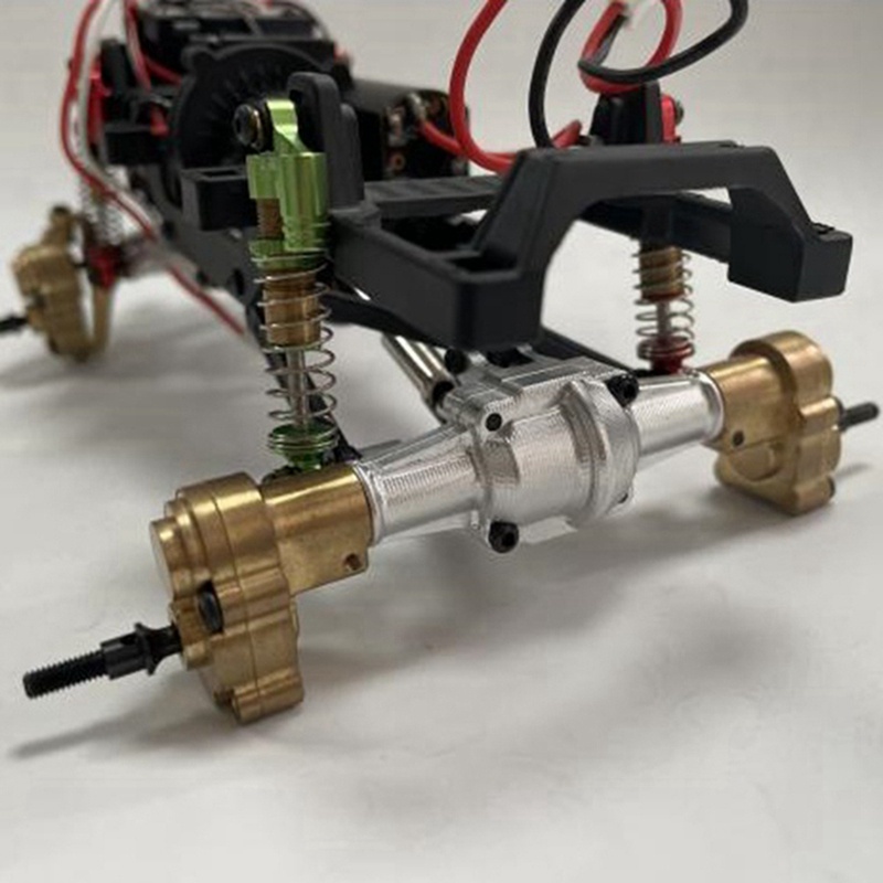 Bộ 2 Phụ Kiện Kim Loại Cho Xe Địa Hình Điều Khiển Từ Xa FMS FCX24 1 / 24