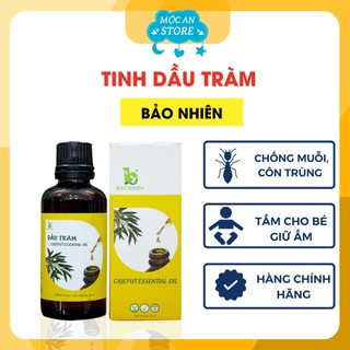 Tinh Dầu Tràm Huế Bảo Nhiên Nguyên Chất Giữ Ấm Chống Muỗi Cho Trẻ Nhỏ Và Mẹ Bầu
