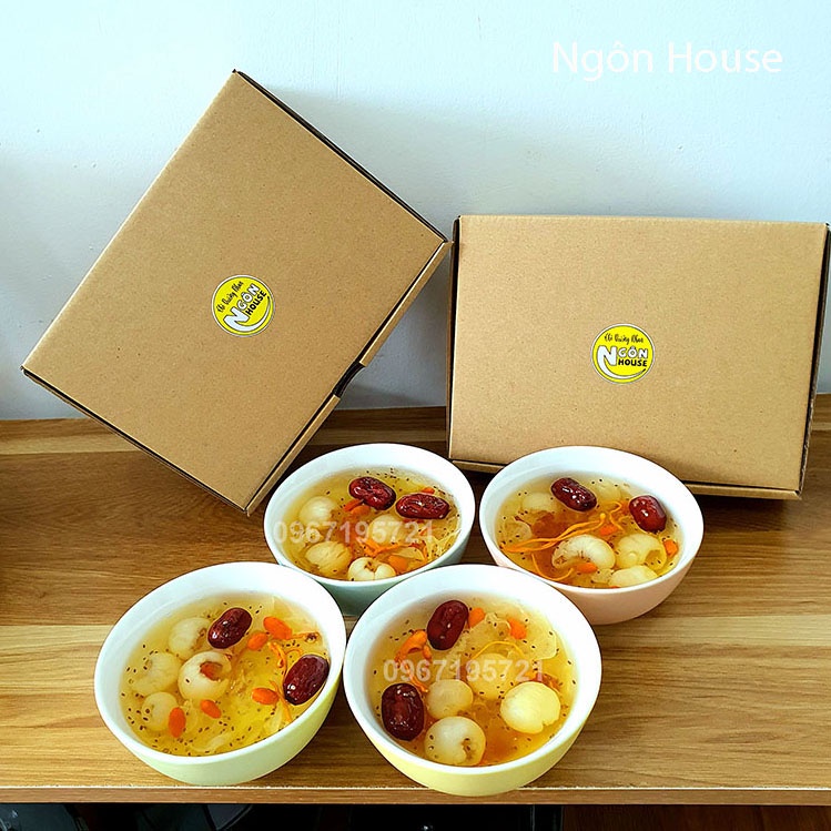 Set Lớn 750g - Chè Dưỡng Nhan Tuyết Yến