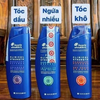 DẦU GỘI DÀNH CHO DA đầu ngứa, nấm GÀU HEAD SHOULDER Mỹ