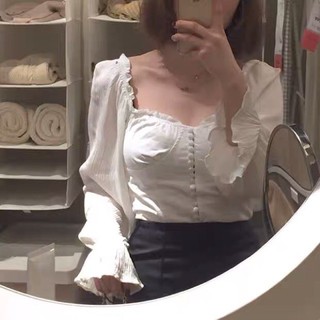 [Order] Áo cổ vuông tay bồng