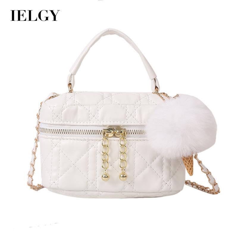 Ielgy Túi Đeo Chéo Dây Xích Hình Thoi Siêu Hợp Thời Trang Cho Nữ