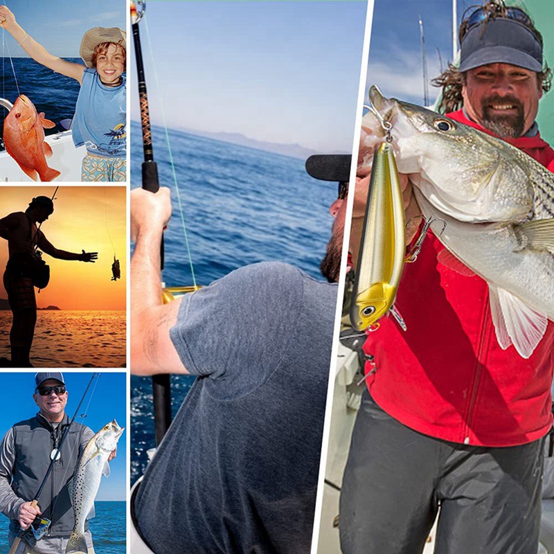 Set 226 Mồi Giả Nhử Cá Mềm Và Cứng