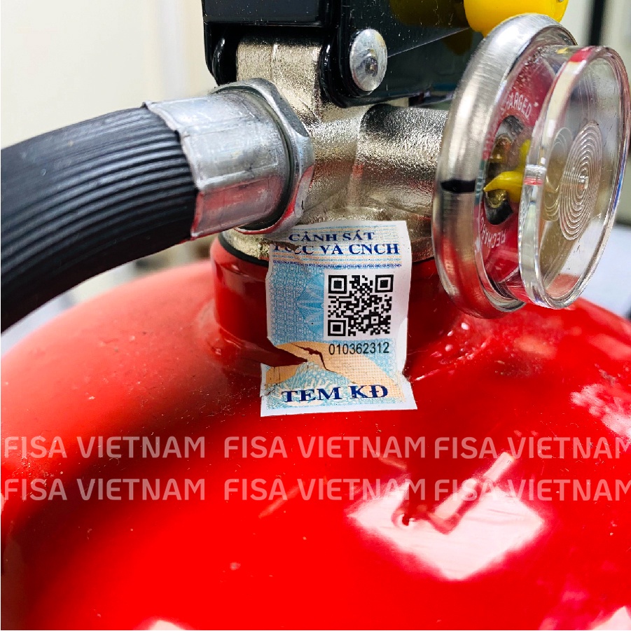 Bình chữa cháy Tomoken bột ABC 4 kg- Nhập khẩu trực tiếp từ nhà máy, đảm bảo tiêu chuẩn PCCC