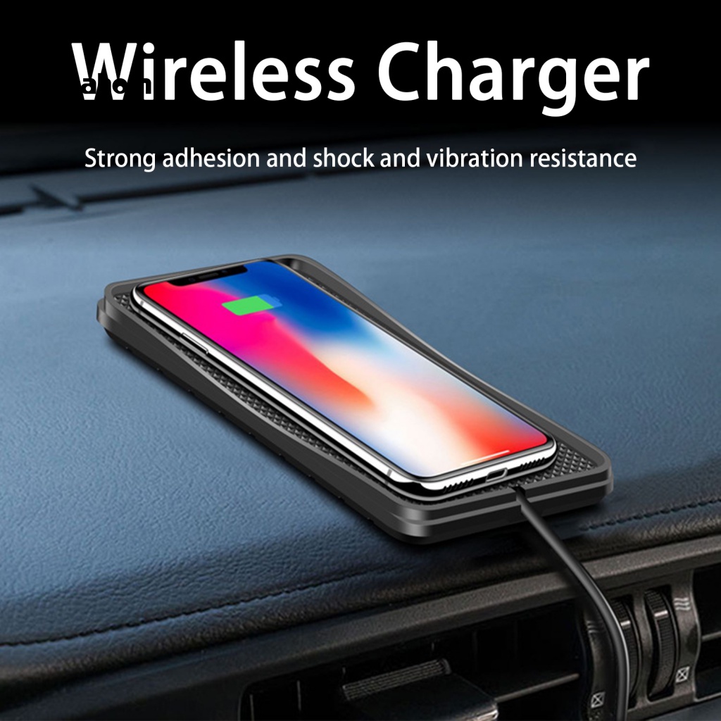 1 Bộ Sạc USB Không Dây 2 Trong 1 Chống Trượt Chịu Nhiệt Cho Văn Phòng