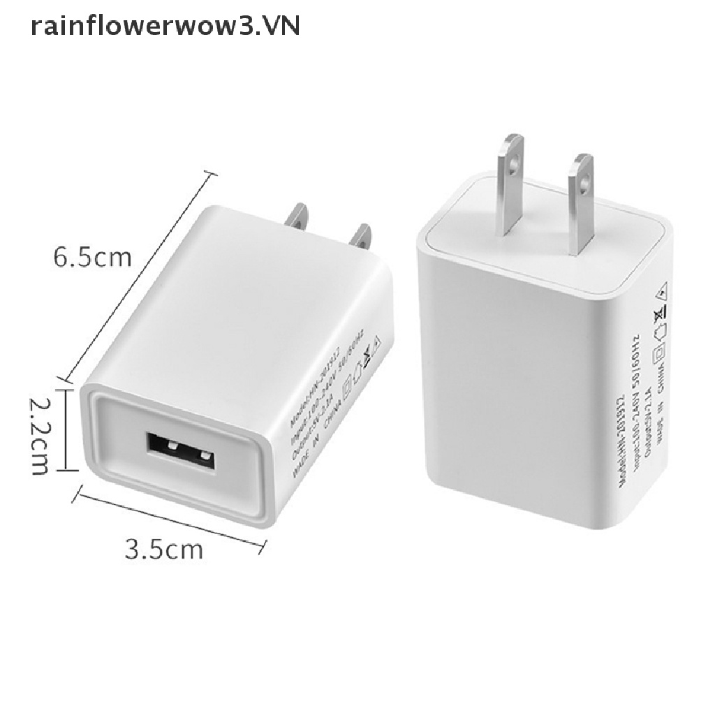 Củ Sạc USB 5V 1A / 2A Có Thể Sạc Lại Đa Năng Cho Điện Thoại Di Động