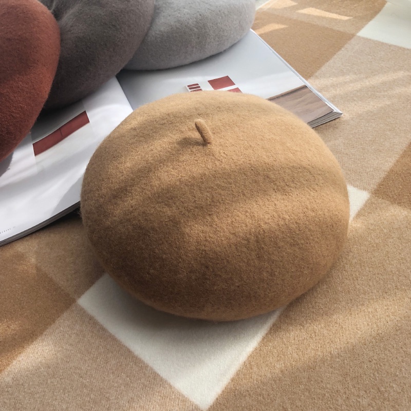 Nón beret phong cách thời trang Hàn Quốc cho nữ
