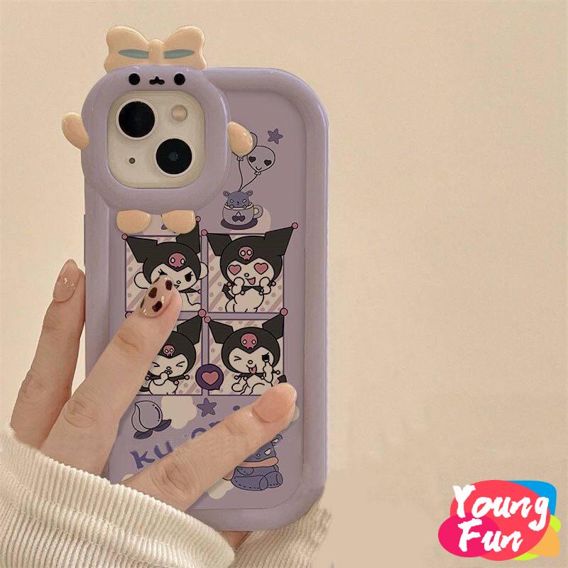 Ốp lưng kuromi iPhone 6splus/7/7plus/8/8plus/x/xs/11/12/13/pro/max/plus/promax