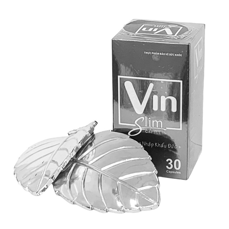 Viên uống giảm cân VIN SLIM, hộp 30 viên, giúp kiểm soát cân nặng an toàn, giảm mỡ thừa hiệu quả