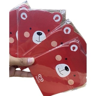 Sổ Note Sổ Tay Hình Gấu Dễ Thương Cầm Tay
