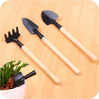 Bộ dụng cụ làm vườn mini 3 món chăm sóc cây cảnh sen đá gồm 3 món