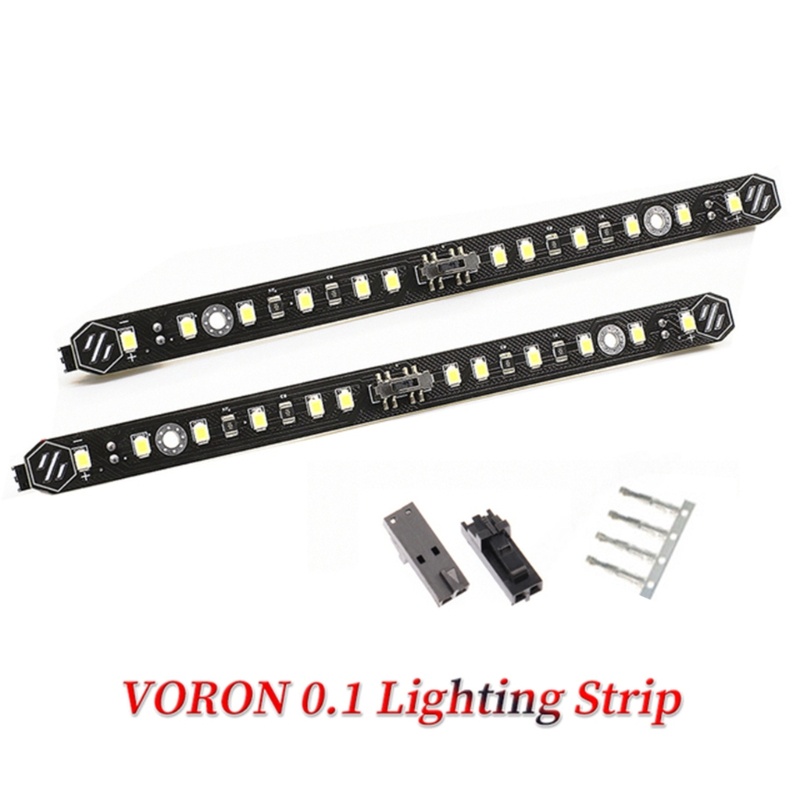 Thanh Đèn LED Cứng Ba Vị Trí Kèm Công Tắc Điều Chỉnh Được DIY VORON0.1 Dành Cho Máy In 3D