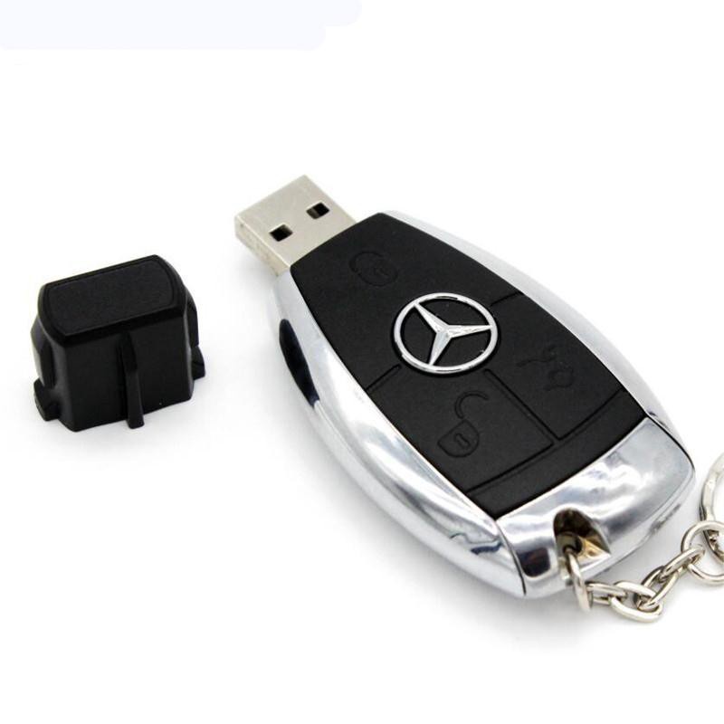 Usb 2.0 128GB 256GB 512GB 1TB 2TB Hình Chìa Khóa Xe Hơi