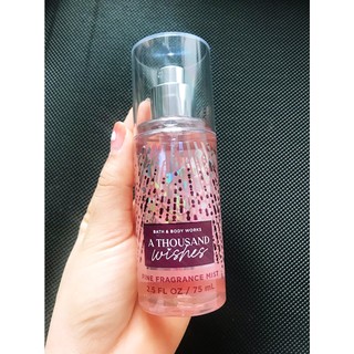 Xịt thơm body mist Bath And Body Works Mini size 75ml