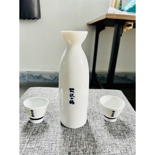 Bình đựng rượu sake - decor trang trí- gốm sứ Nhật
