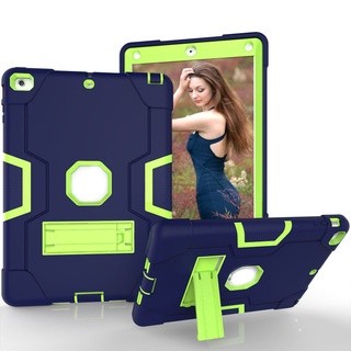 Ốp máy tính bảng bằng silicon chống sốc có giá đỡ thích hợp cho Ipad 10.2 Gen 8 2020 / Gen 7 2019 / Mini 4 / 5