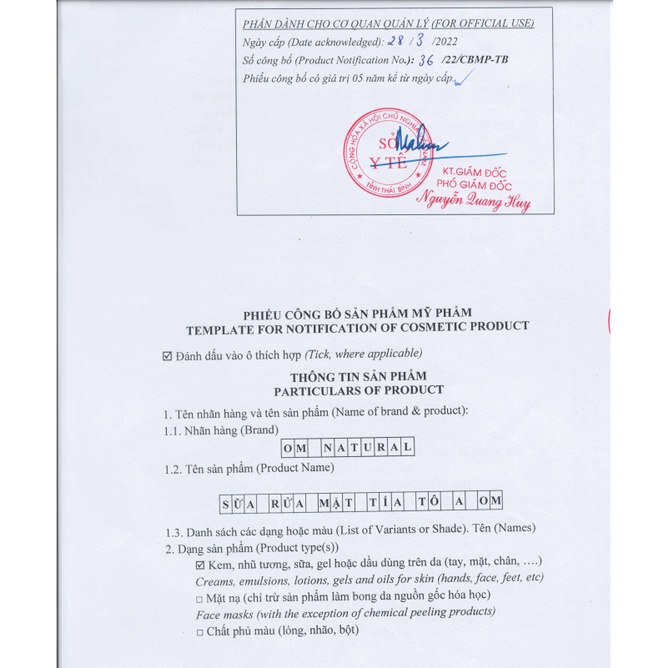 Combo 5SP chăm sóc Da mặt Tía tô mini A Om Sapa