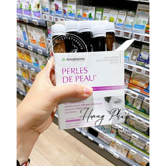 Collagen Nước 10 ống Perles Ảkopharma