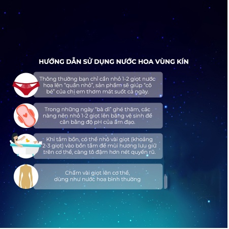 Nước hoa vùng kín nữ nam - Lưu hương 24h khử mùi hiệu quả