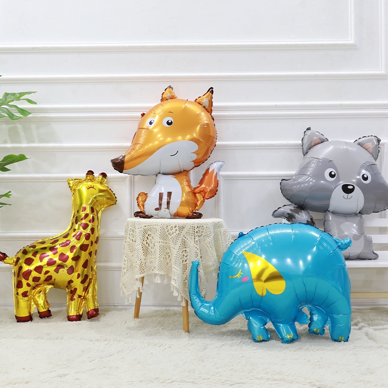 Bong Bóng Khu Vườn Động Vật MiA Party Trang Trí Sinh Nhật Thôi Nôi, Đầy Tháng Cho Bé
