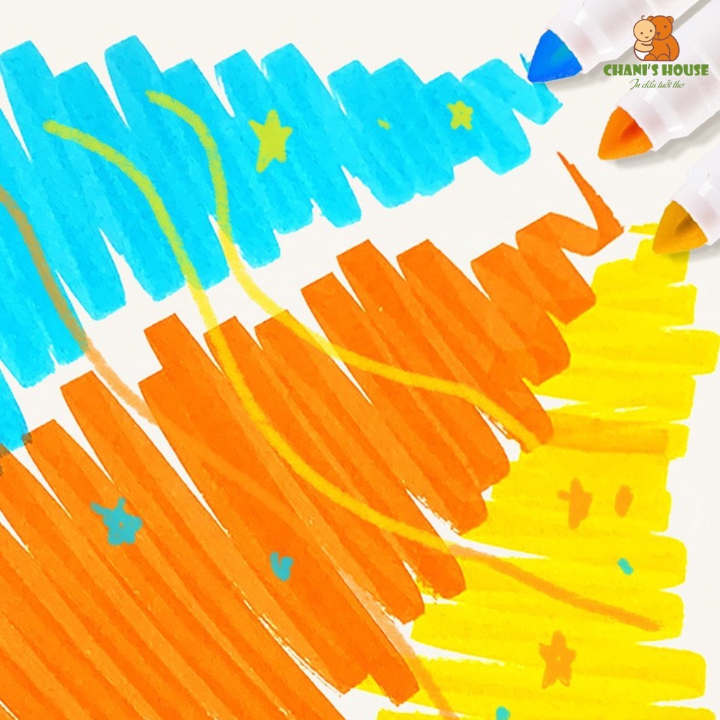 BÚT MÀU JOAN MIRÓ CÓ THỂ TẨY RỬA ĐƯỢC MÀU NGUYÊN LIỆU AN TOÀN CHO BÉ - BÚT DẠ, MÀU SÁP