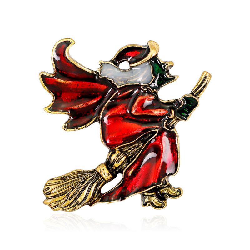 Trâm Cài Áo Hình Phù Thủy Thời Trang Cho Nữ