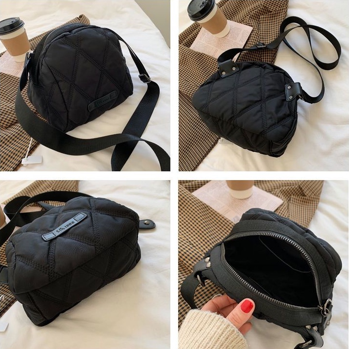 Túi Đeo Chéo Hình Thoi Đơn Giản Thời Trang Cho Nữ