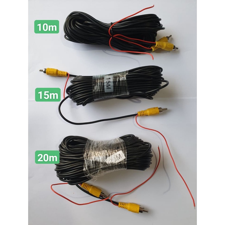 Dây Camera  Lùi 10m 15m 20m