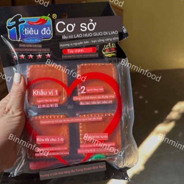 Cốt lẩu cay trùng khánh nghìn tiêu 360g