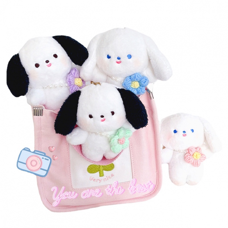 Móc Khóa Hình Thú Nhồi Bông Sanrio Pachacco Dễ Thương