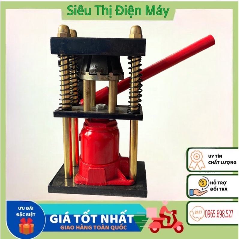 Máy Bấm Đầu Cốt Thuỷ Lực. Máy Bấm Đầu Dây Rửa Xe Ren 8mm-13mm