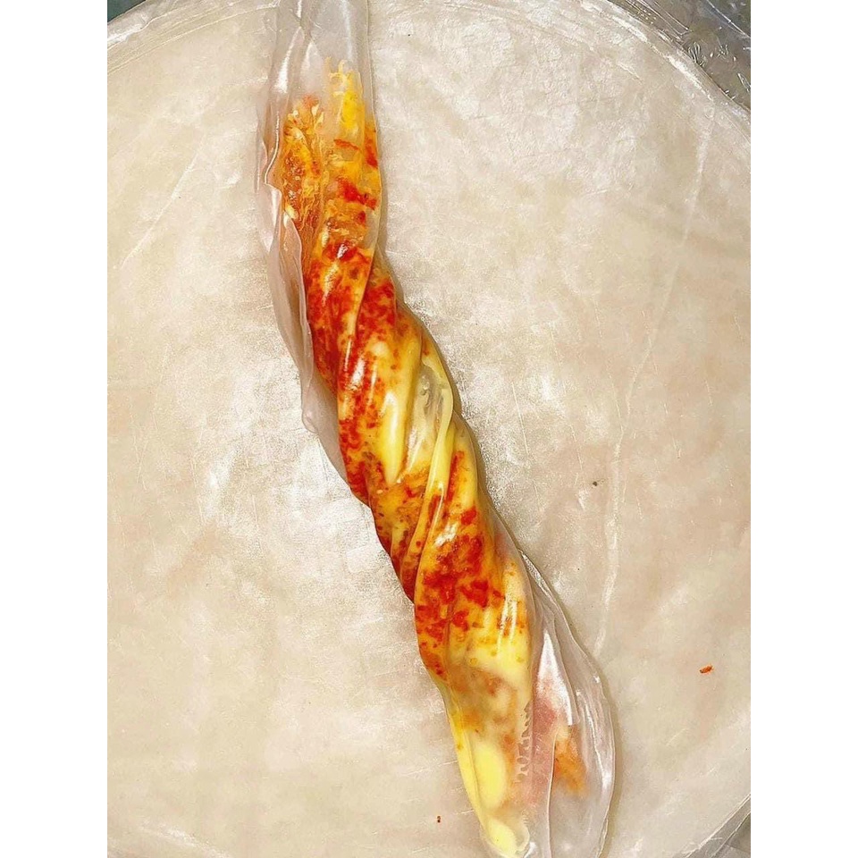 Combo SIÊU BƠ 500g bánh tráng phơi sương mềm dẻo + 500g bơ béo + 400g muối tép hành cay