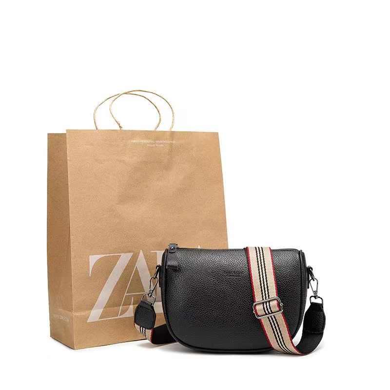 Túi Xách Da Hai Lớp Phong Cách Retro Thời Trang Zara Dành Cho Nữ