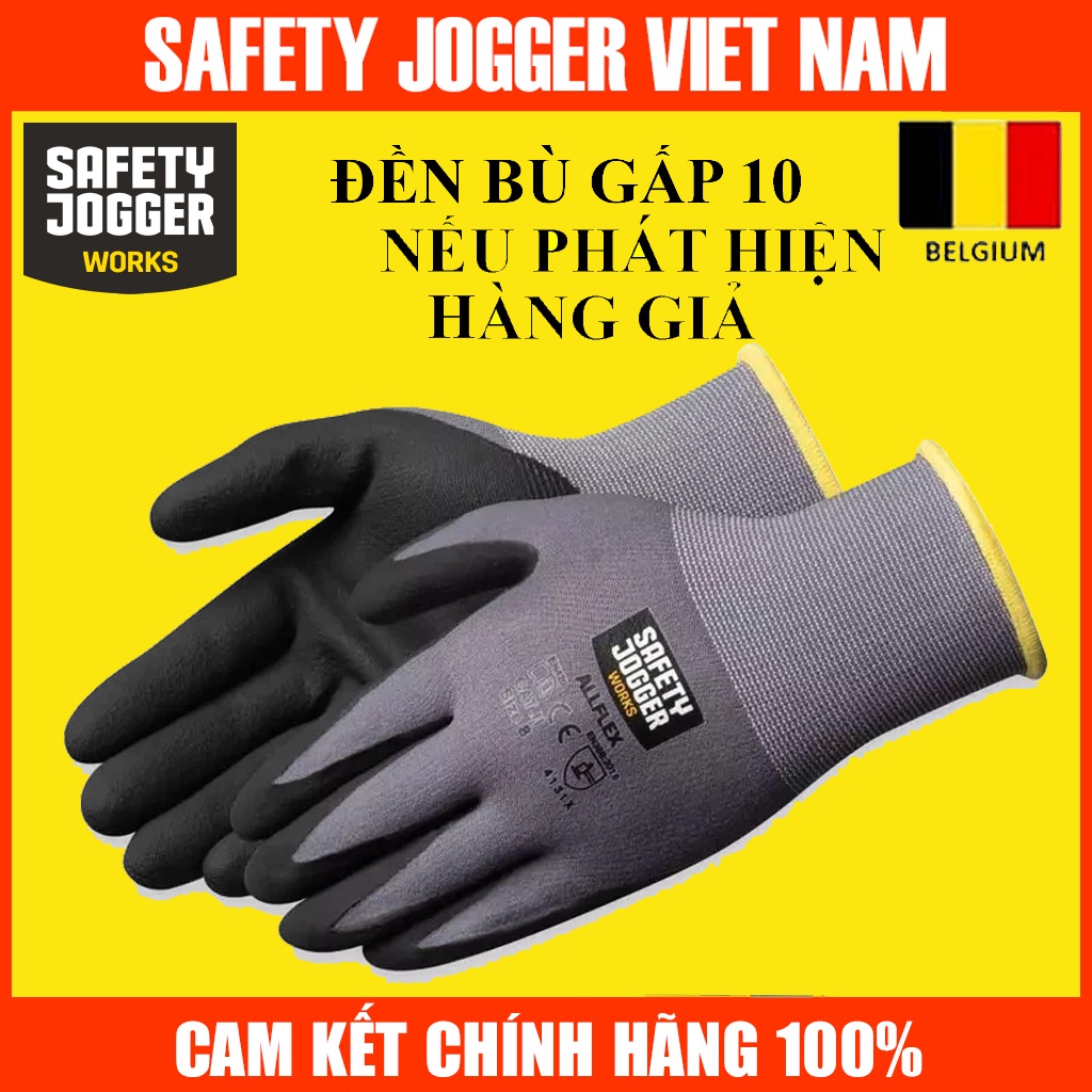 [CHÍNH HÃNG]Găng tay Safety Jogger Allflex Chống Chịu Dầu