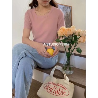 Áo Thun trơn roptop Astudio