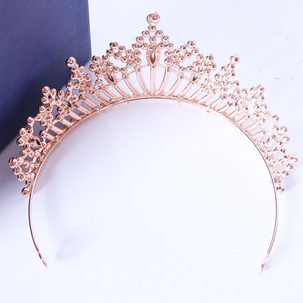 LOMBARD Vương Miện Cài Tóc Bằng Hợp Kim Phong Cách Hàn Quốc Thời Trang