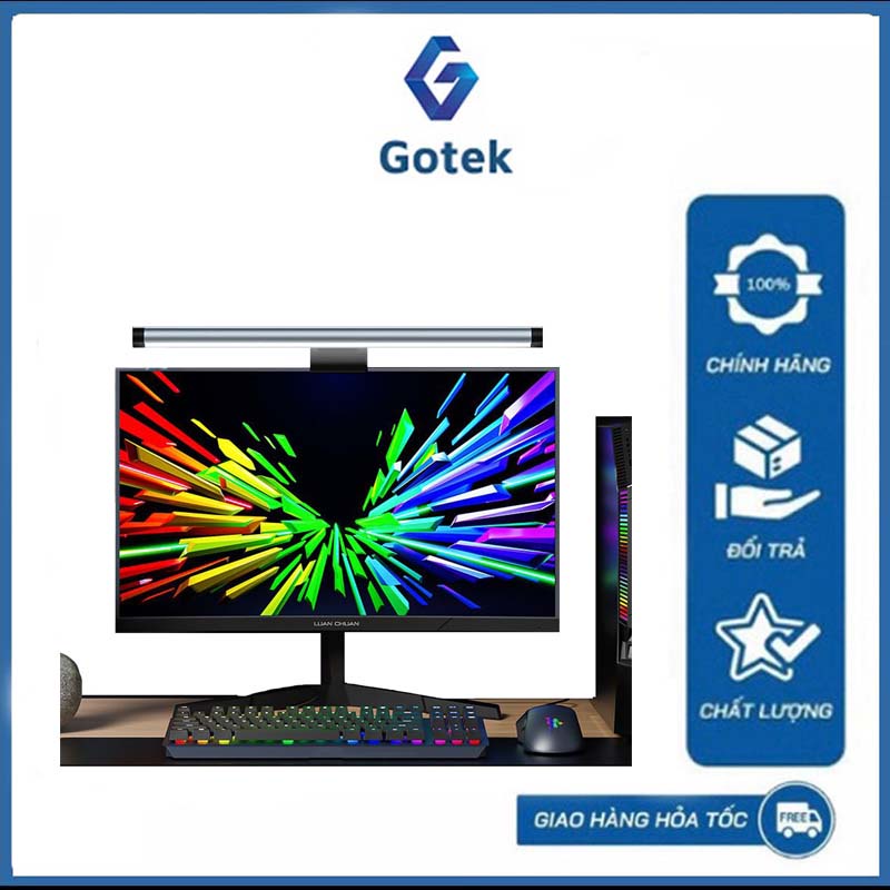 Đèn Màn Hình Máy Tính S3 Plus Chống Cận Điều Khiển Từ Xa Chống Ánh Sáng Xanh Bảo Vệ Mắt Đèn Treo Màn Hình Ba Chế Độ Đèn