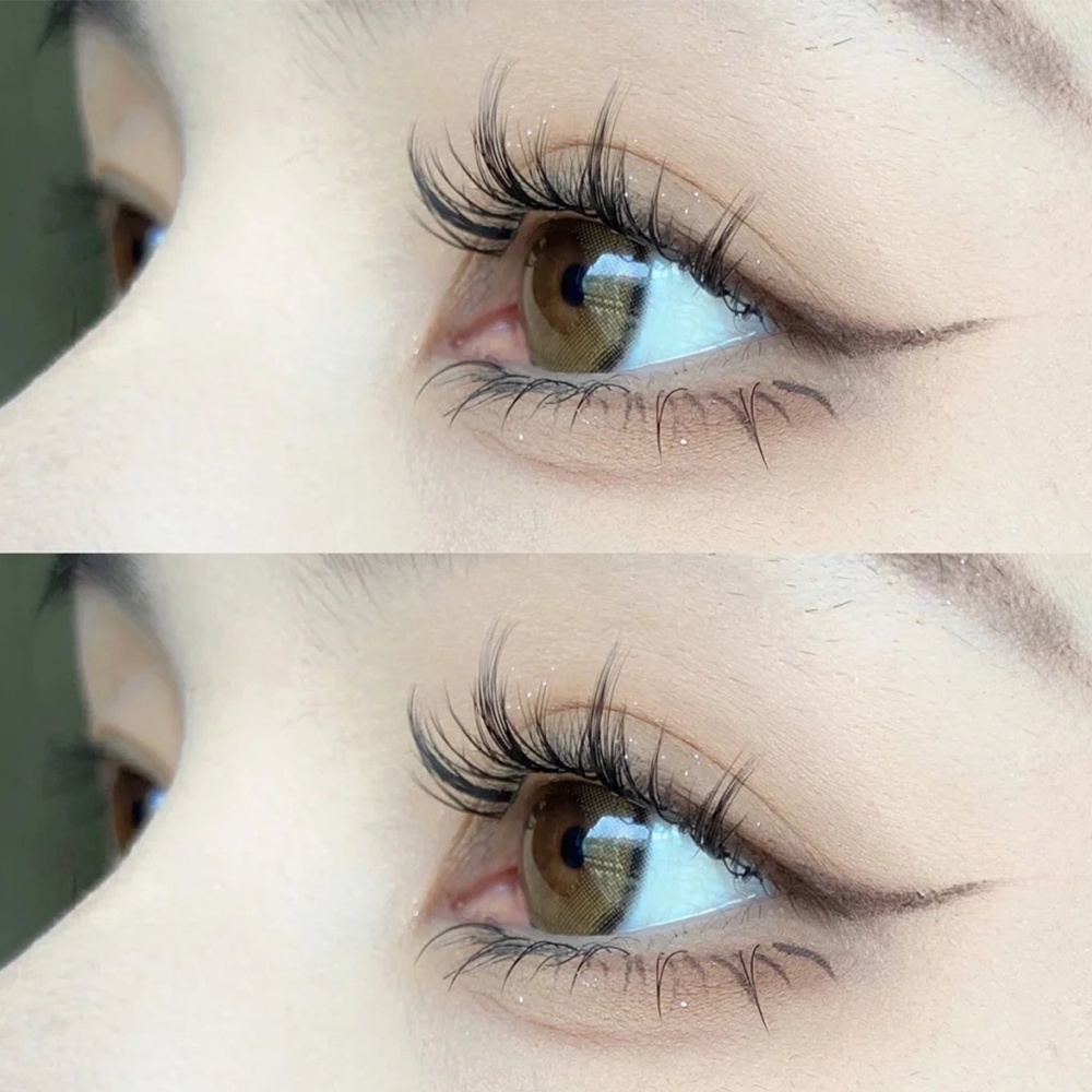 1 Hộp Lông Mi Giả 3D Bằng Lông Chồn Nhân Tạo Dành Cho Nữ