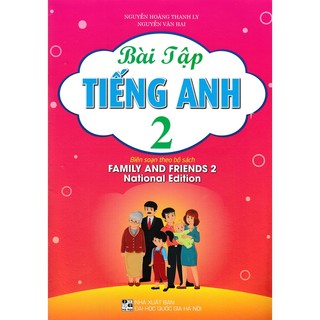 Sách-bài tập tiếng anh 2 - bìa hồng