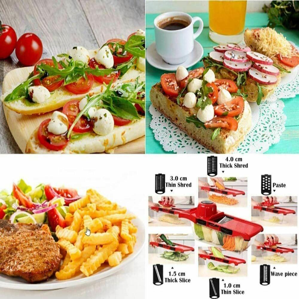 Dụng Cụ Cắt Lát Rau Củ Quả Đa Chức Năng Dùng Trong Nhà Bếp