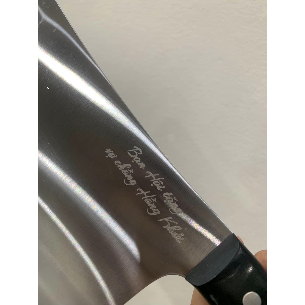 KATANA - Dịch vụ khắc tên lên dao - Cá nhân hóa căn bếp của bạn