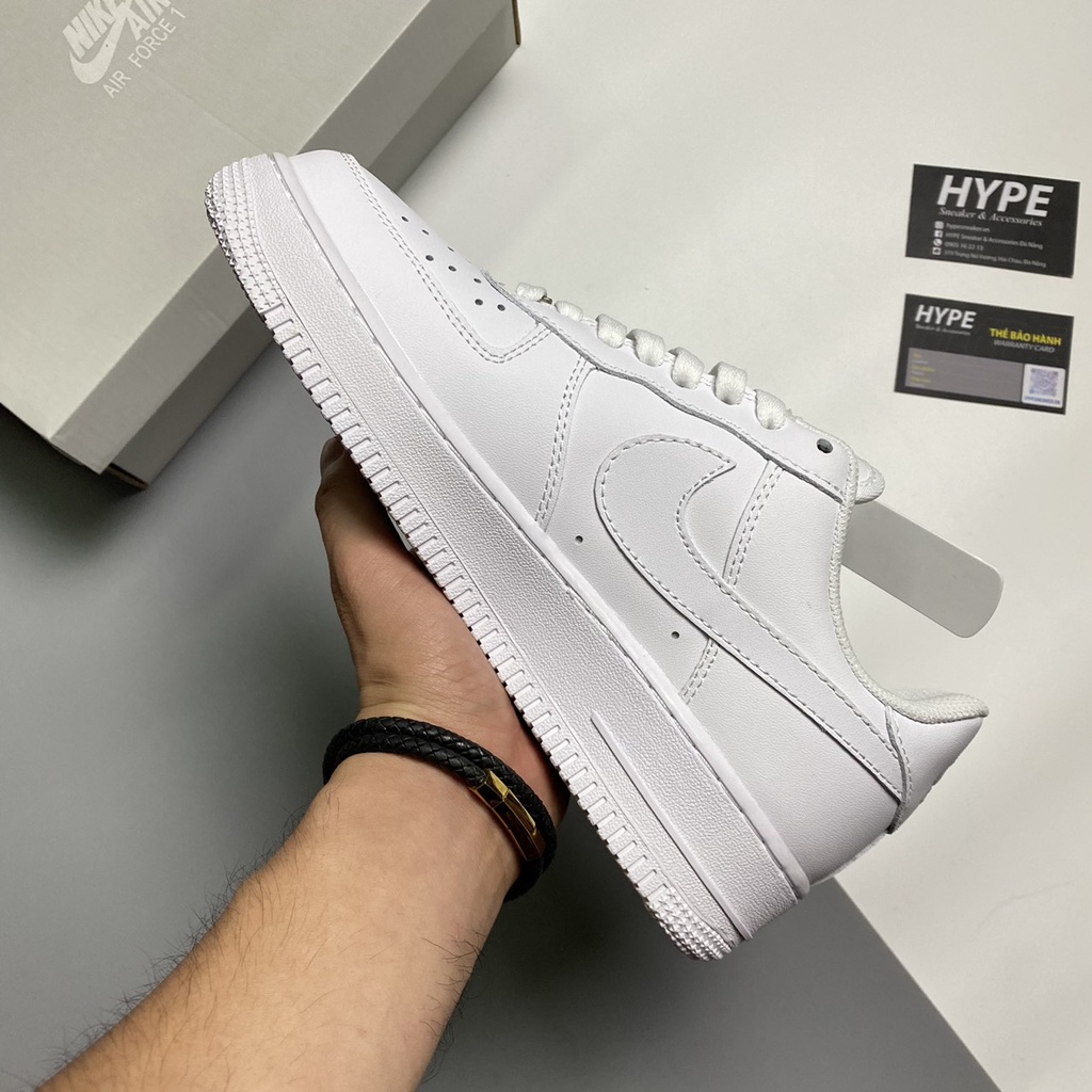 Giày Sneaker Nike_AF1 Nam Nữ Trắng Thể Thao Cổ Thấp Cao Cấp Full box + Bill