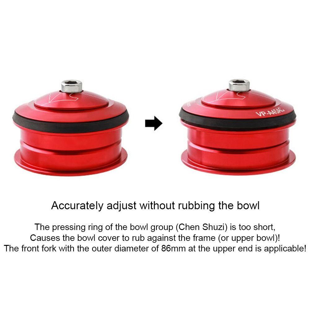 BSUNS 5 Vòng Đệm Bằng Hợp Kim Nhôm 0.3 / 1 / 2 / 3 mm Cho Xe Đạp Ốp