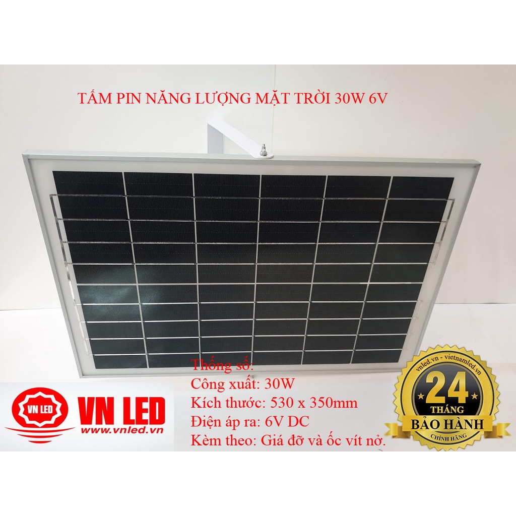 TẤM PIN NĂNG LƯỢNG MẶT TRỜI 60W, 50W, 40W, 30W 6V