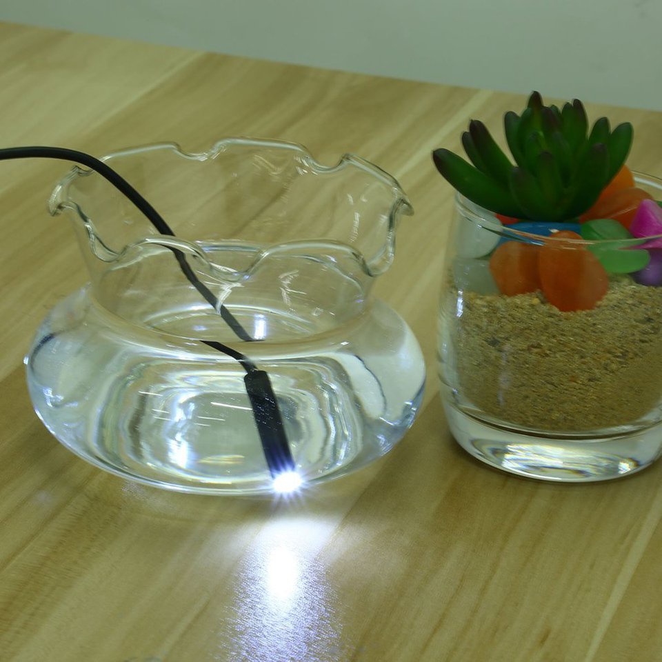 6 LED Waterproof 1M 7mm Phone Endoscope Inspection Camera For Android PC