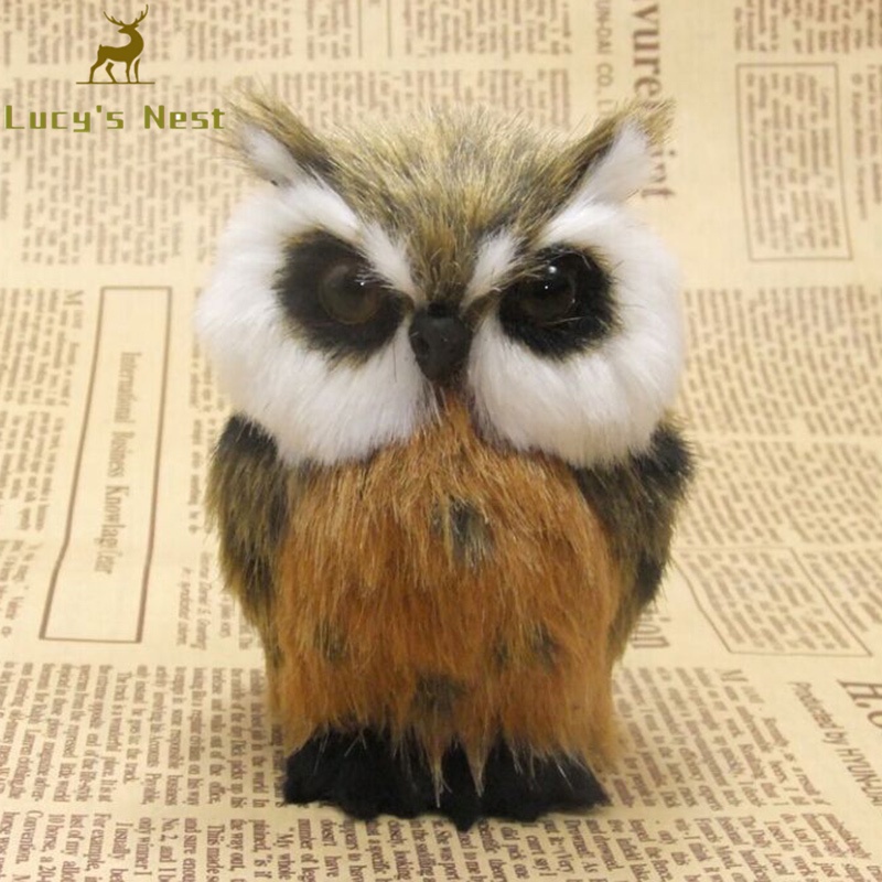 Cú Nhồi Bông Dễ Thương Dùng Để Trang Trí Nội Thất