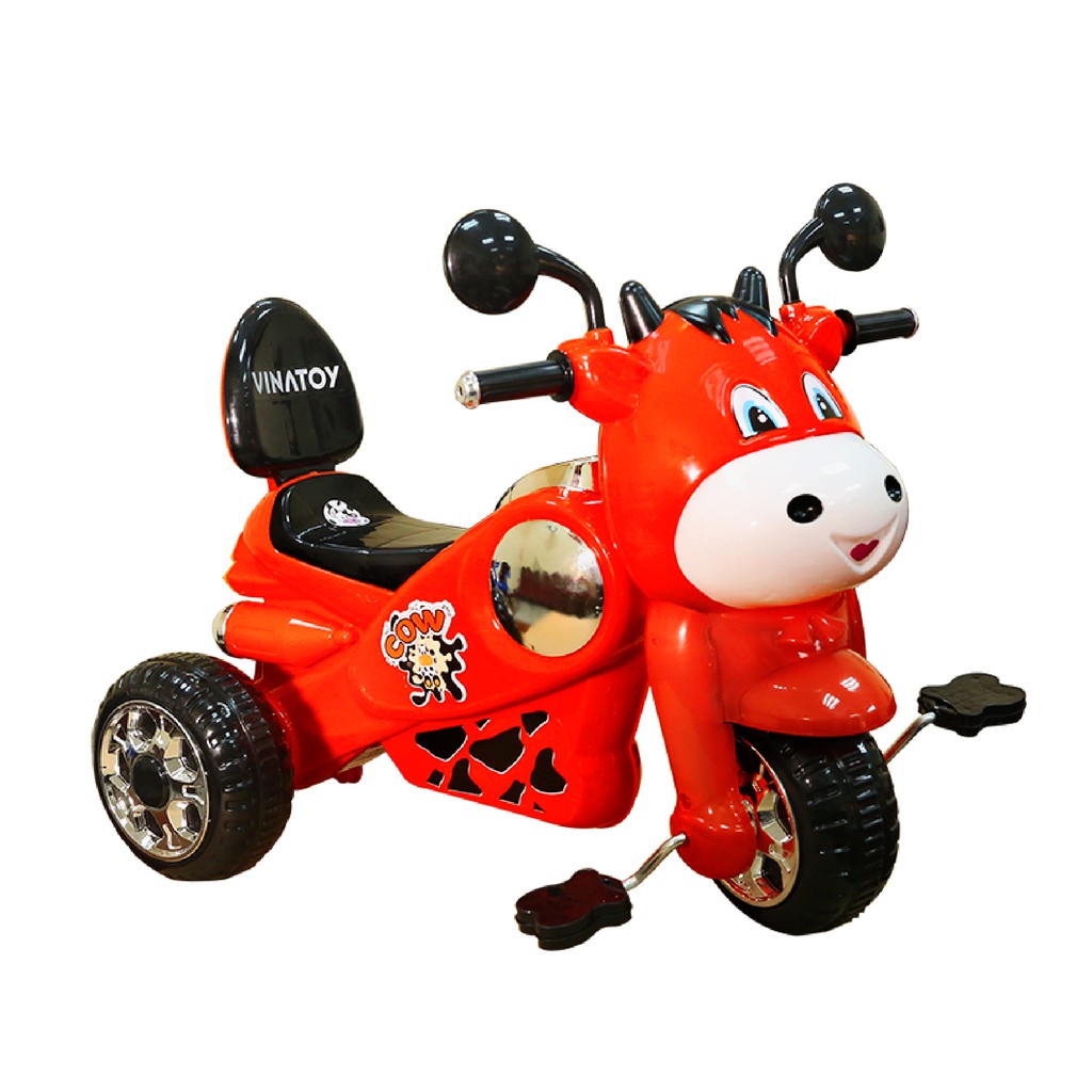 Xe 3 Bánh Nhựa Chợ Lớn hình Vespa Bò Con  - M1803A-X3B