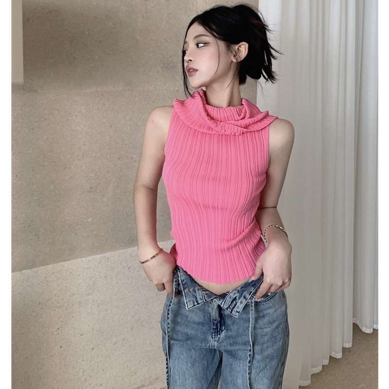 Áo Dệt Kim Trễ Vai Cổ Phẳng Thời Trang Mùa Hè Gợi Cảm