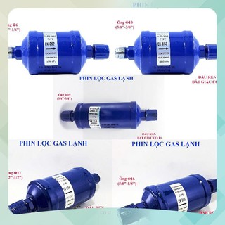 Phin lọc gas kho lạnh genesso phi 6 10 12 16 19 mm cốc lọc fin lọc ga genseso filt hk1