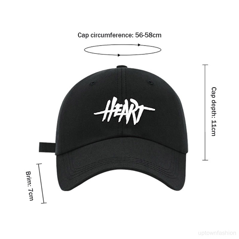 Mũ Lưỡi Trai Thêu Chữ Phong Cách Retro